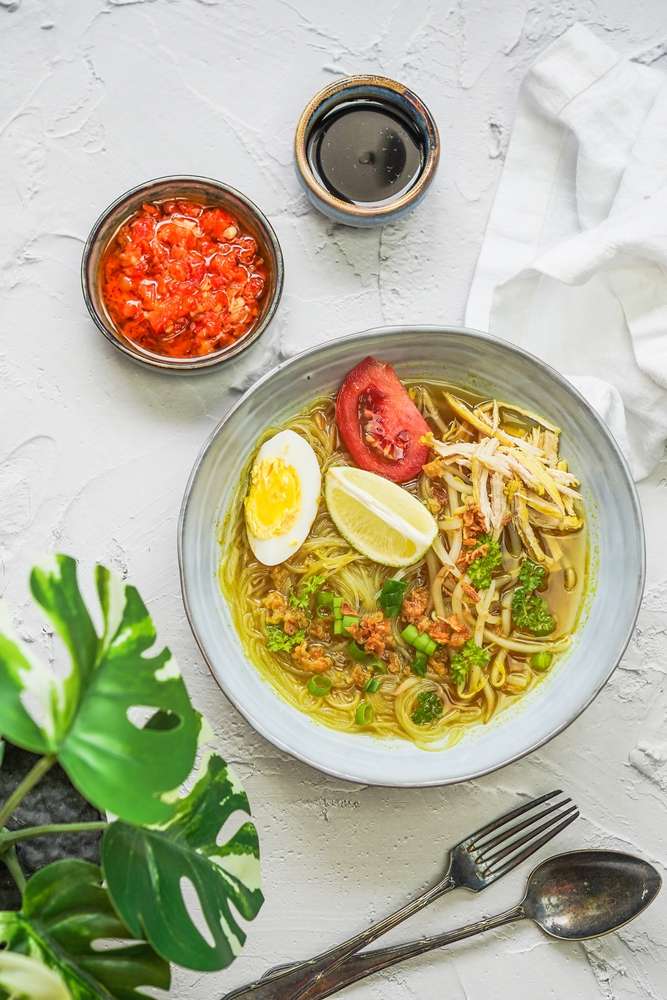 Resep Soto Ayam Santan Kuning