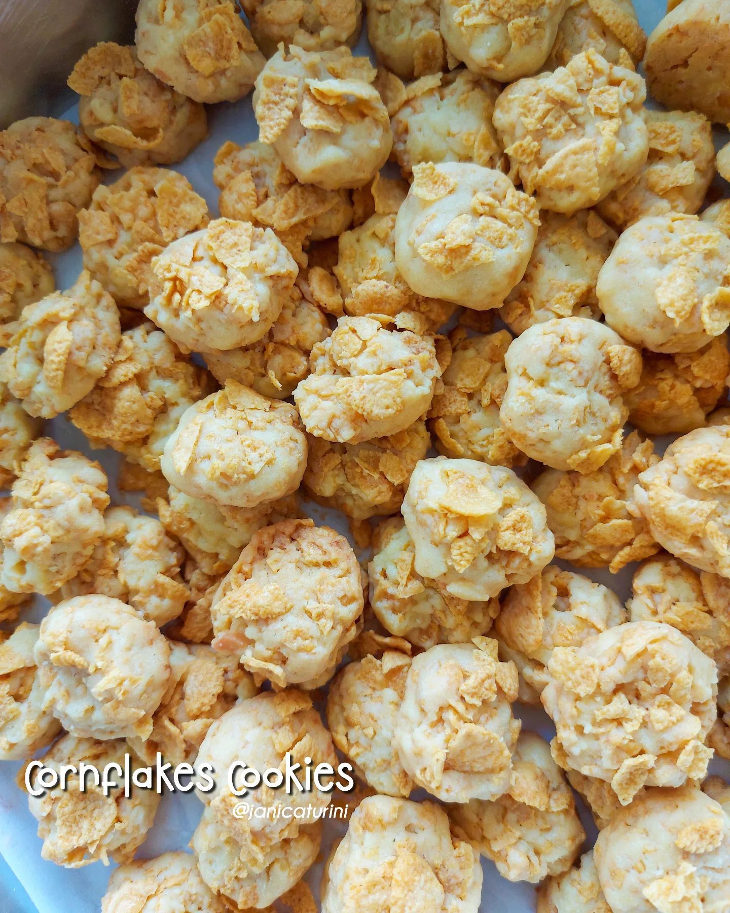 Resep Cornflakes Cookies Sederhana