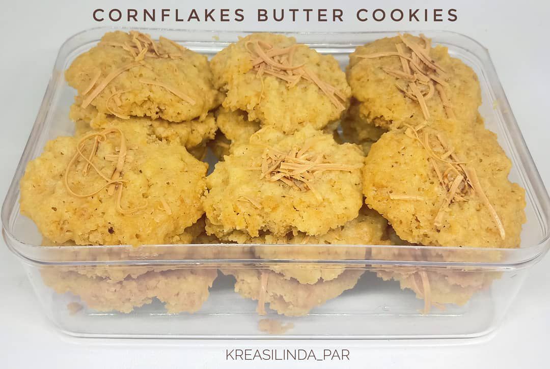 Resep Cornflakes Butter Cookies