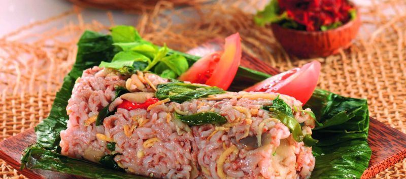 Resep Nasi Bakar Merah, Menu Berbuka Puasa yang Sehat (1)