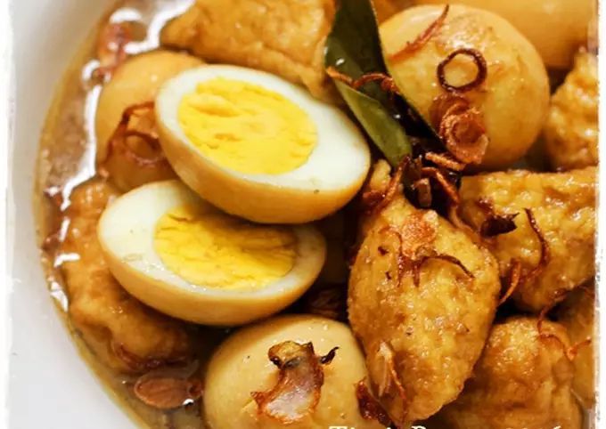 Menu Buka Puasa Lauk Pauk dan Resepnya - Semur Tahu