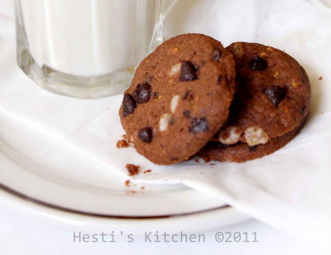 Resep Good Time Choco Cookies ala Hesti's Kitchen