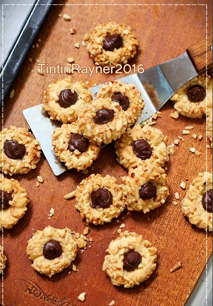 Resep Kue Lebaran Kekinian - Peanut Thumbprint Cookies