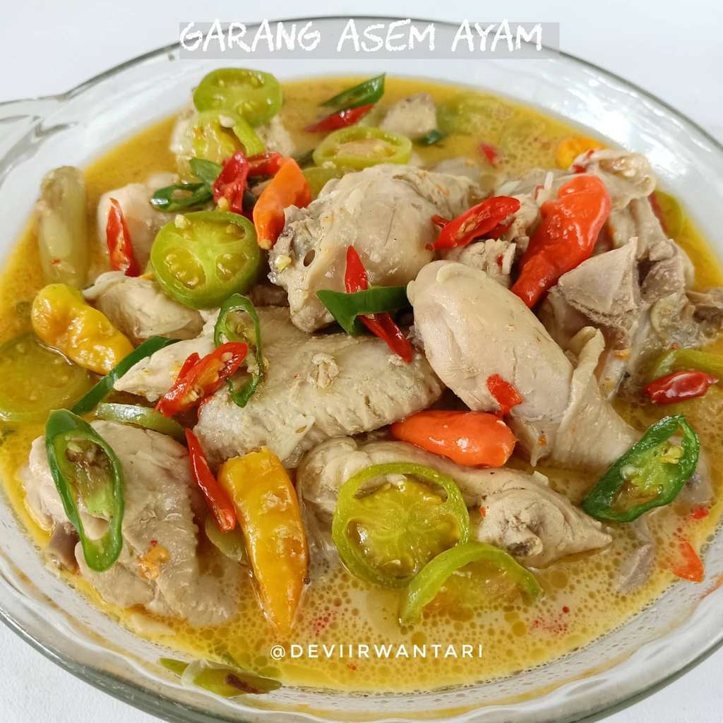 Resep Masakan Berkuah untuk Lebaran - Garang Asem Ayam