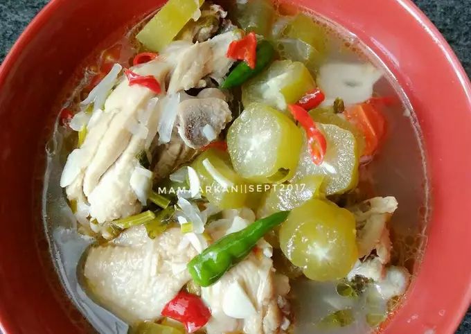 Resep Garang Asem Ayam Praktis