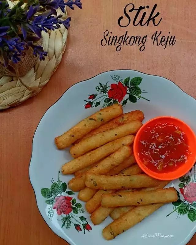 Resep Stik Singkong Keju