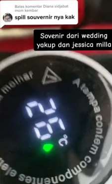 Souvenir Nikahan Jessica Mila