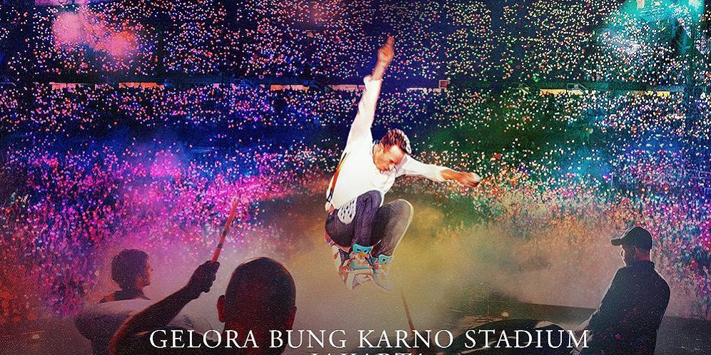 Coldplay konser di Jakarta