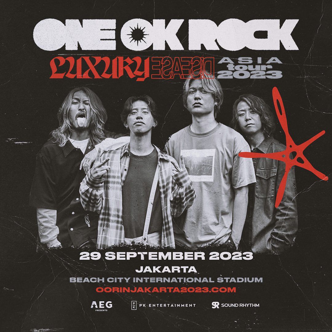 Jadwal dan Harga Tiket Konser One Ok Rock di Jakarta