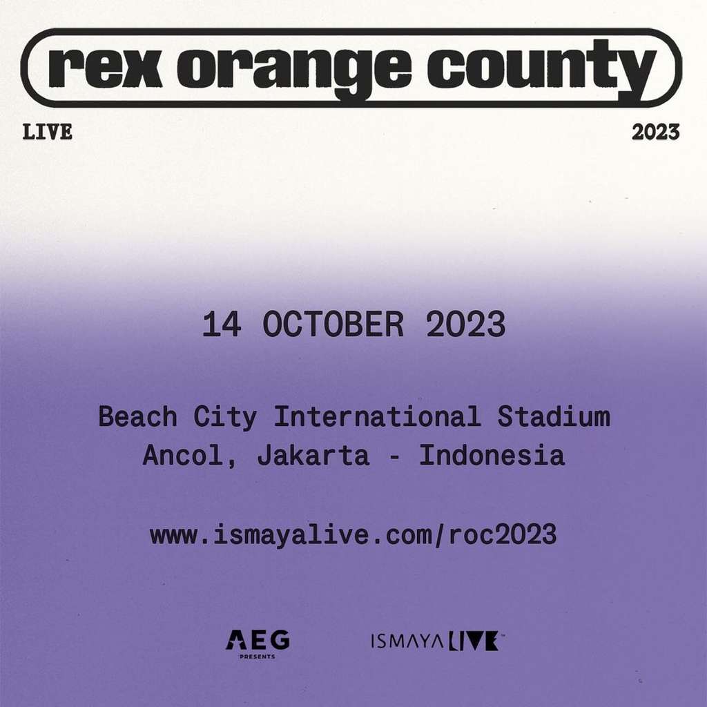 Rex Orange Country Konser di Jakarta