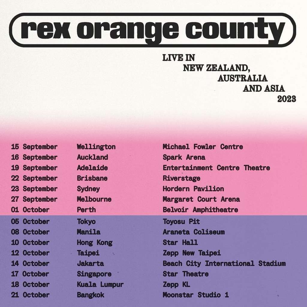 Rex Orange Country Konser di Jakarta