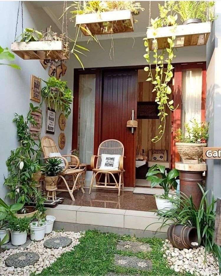 Taman Minimalis Depan Rumah di Lahan Sempit