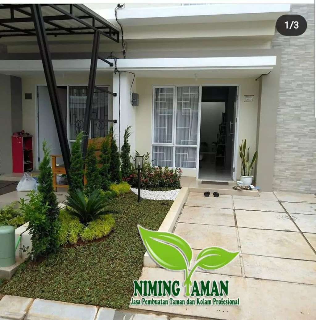 Taman Minimalis Depan Rumah di Lahan Sempit