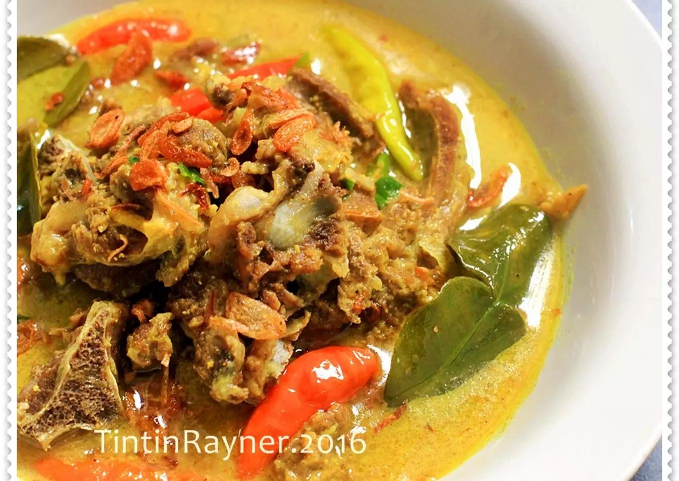 Resep Masakan Daging Kambing - Gule Kambing Jawa