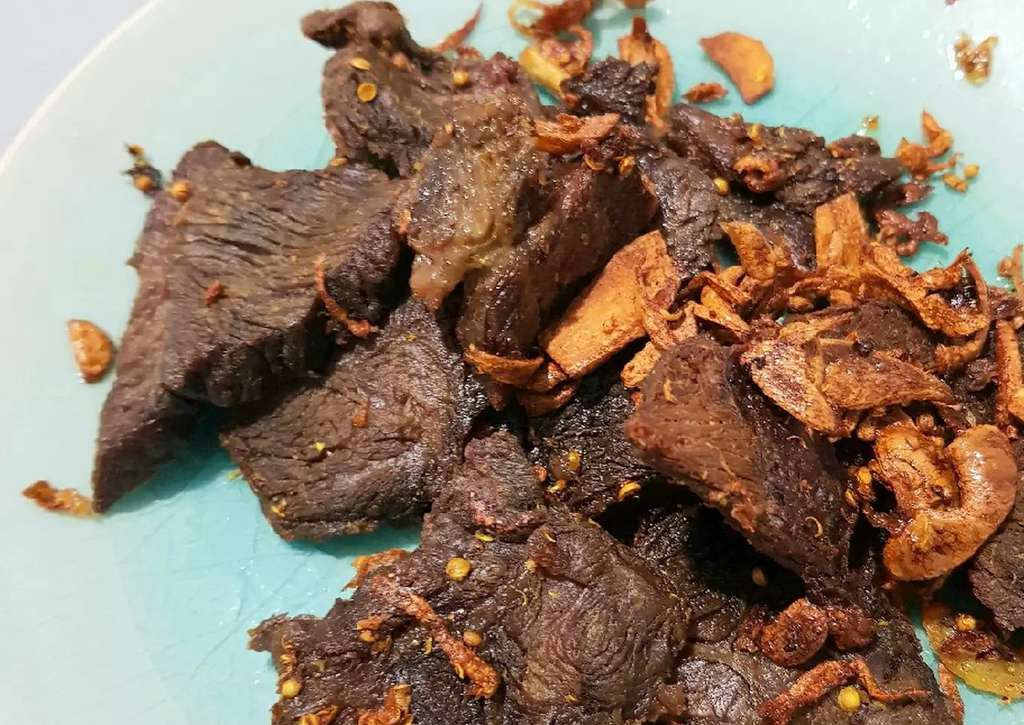 Resep Dendeng Sapi Goreng Bawang Ketumbar