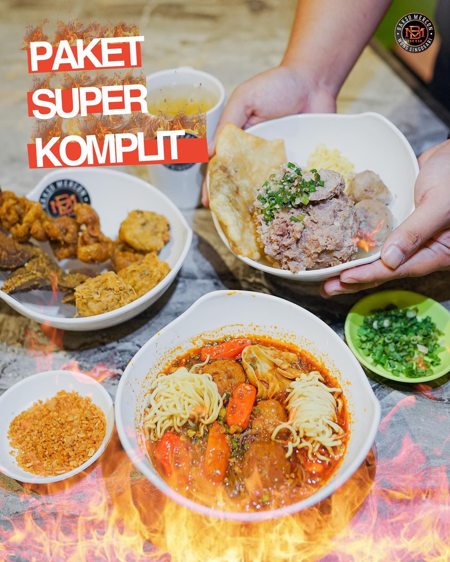 Wisata Kuliner Malang - Bakso Cak Kar