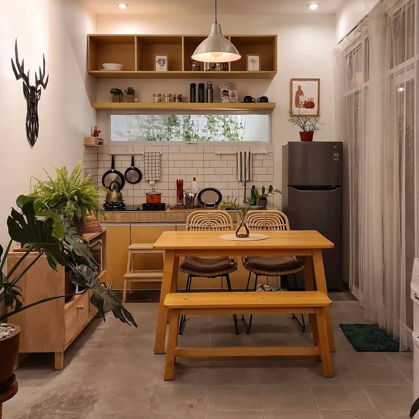 Desain Dapur Minimalis dan Ruang Makan