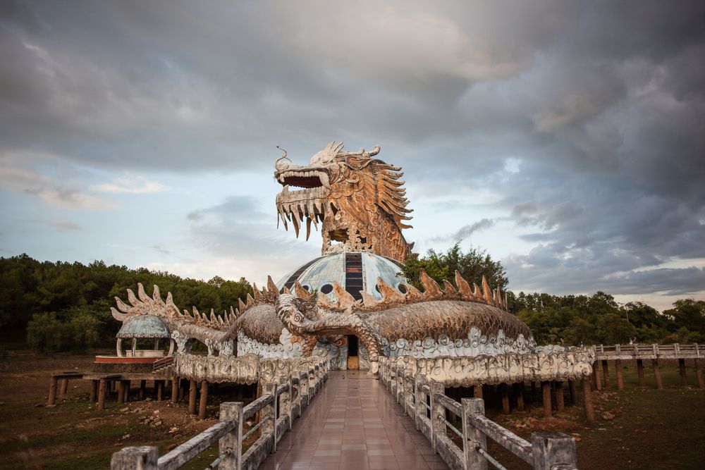 Taman Wisata Air Ho Thuy Tien di Vietnam