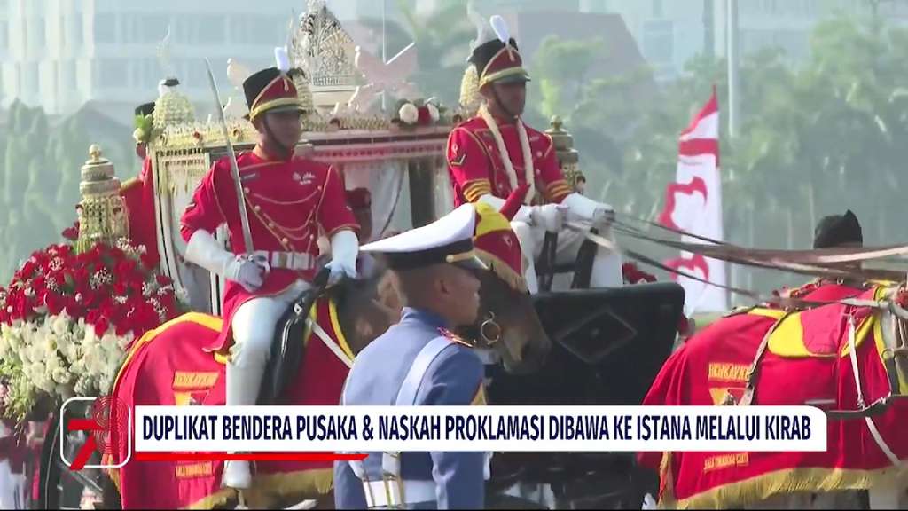 Jumlah Kuda Pada Kirab Budaya Bendera Pusaka Merah