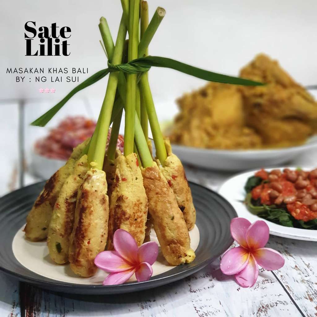 Nama Makanan Tradisional Bali - Sate Lilit