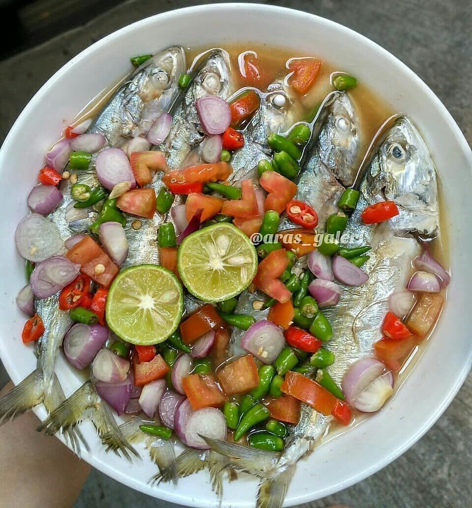 Resep Ikan Kembung Kukus Kuah Asam