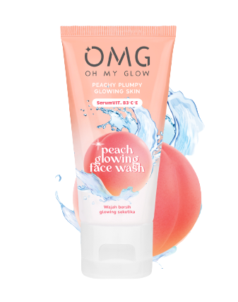 OMG OH MY GLOW Peach Glowing Face Wash