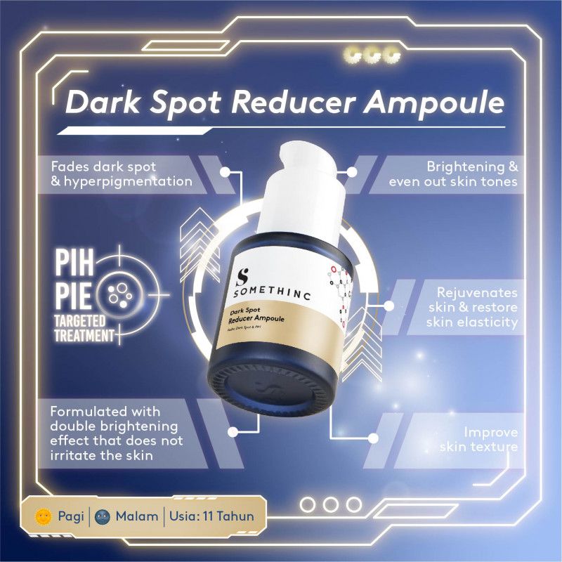 Skincare Penghilang Bekas Jerawat - Somethinc Dark Spot Reducer Ampoule