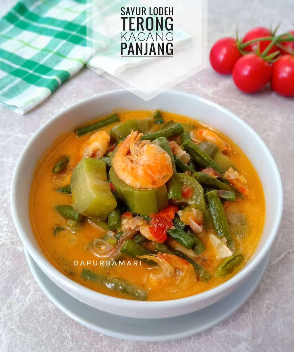 Resep Lodeh Terong Kacang Panjang