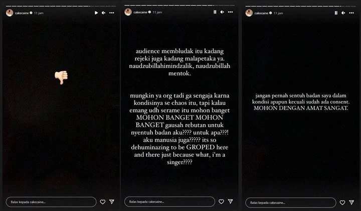 Nadin Amizah alami pelecehan usai manggung