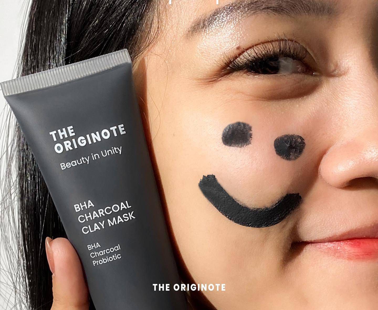 Skincare untuk Menghilangkan Komedo - The Originote BHA Charcoal Clay Mask