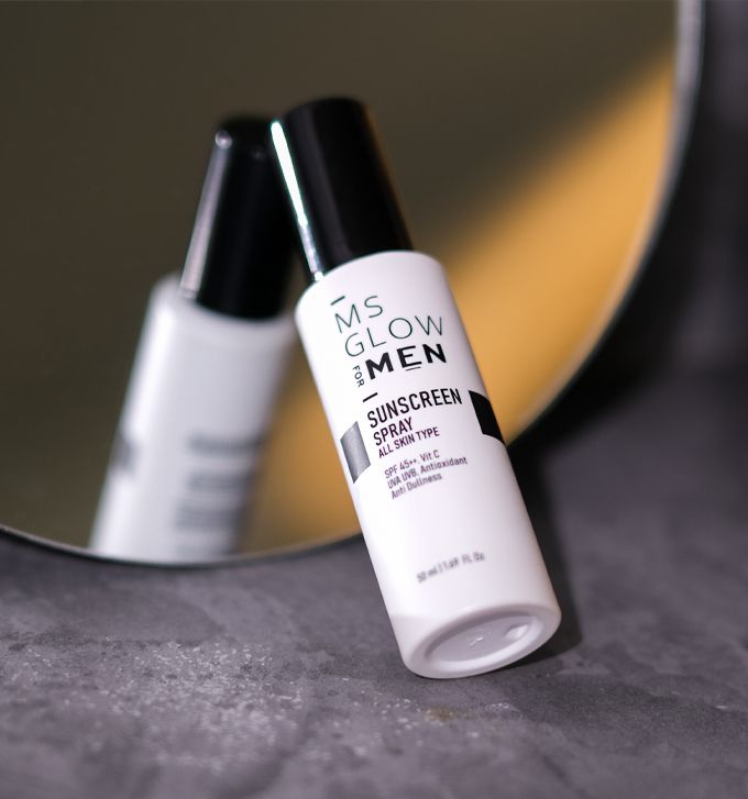 Skincare untuk Pria - MS GLOW MEN Sunscreen Spray Pria