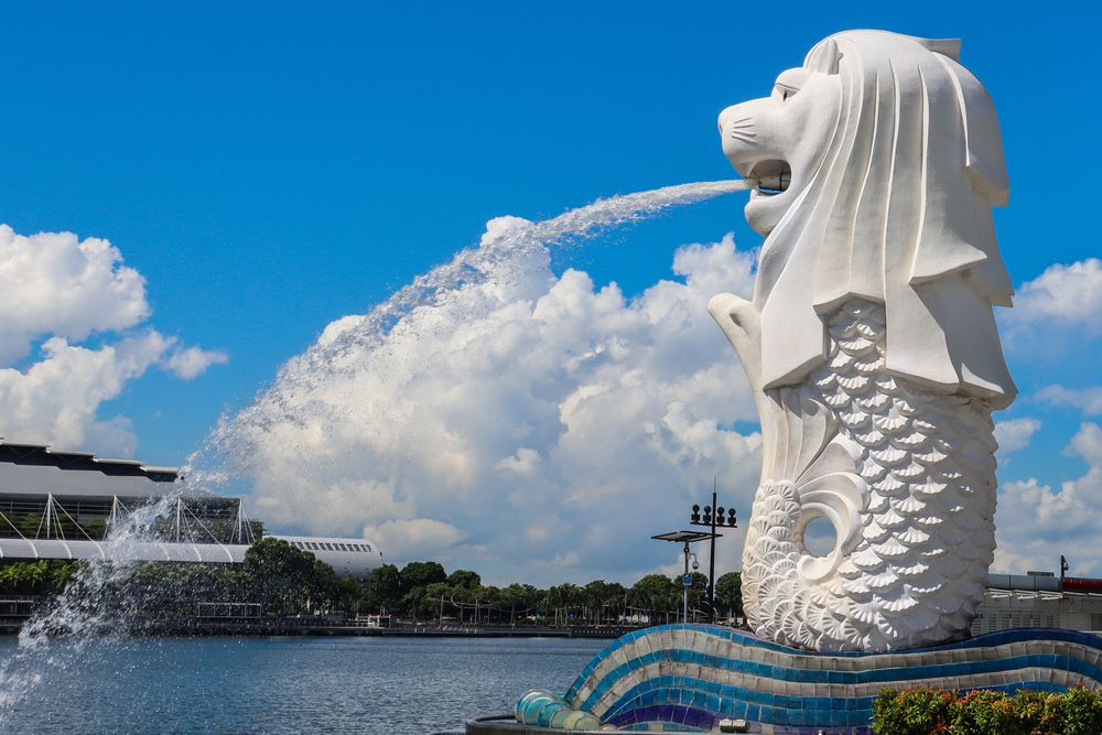 Patung Merlion Singapura