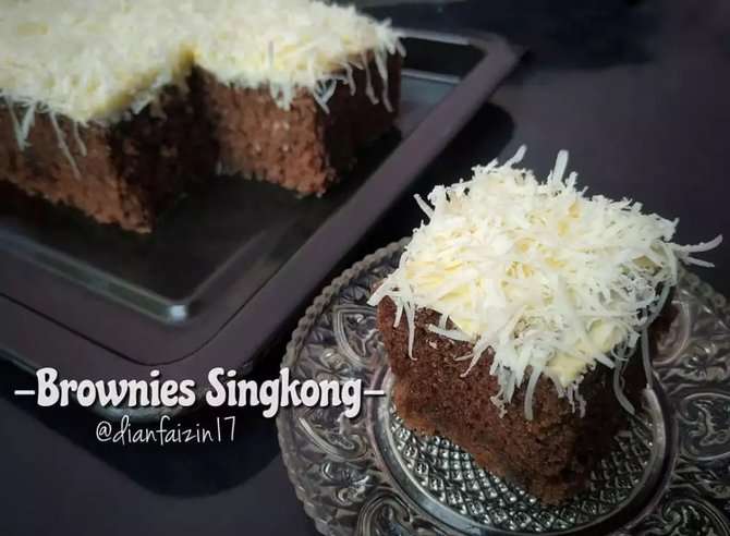 Resep Olahan Singkong - Brownies Singkong