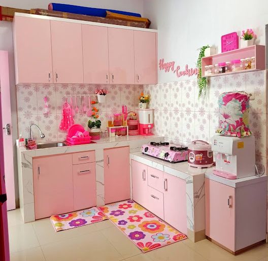 Warna Dapur Pink