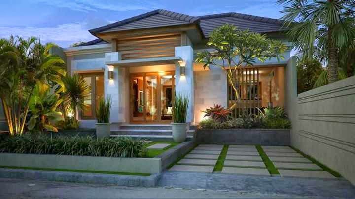 Rumah Bali Minimalis