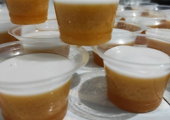 Puding Jagung Vla Santan Sederhana