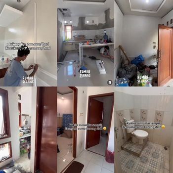 Renovasi Rumah Tipe 42 Hanya Dengan Budget Rp56 Juta