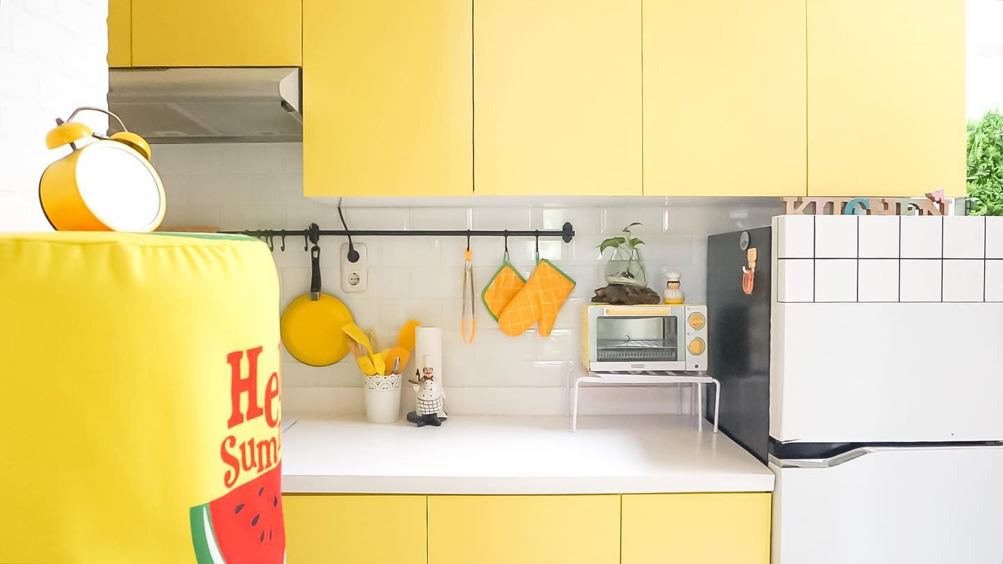 Kitchen Set Warna Kuning