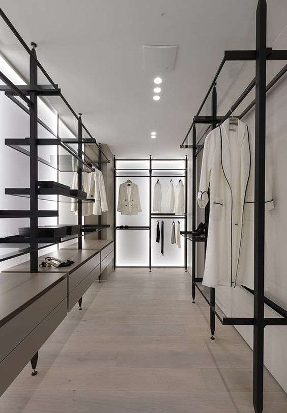 Walk in Closet Minimalis Mewah