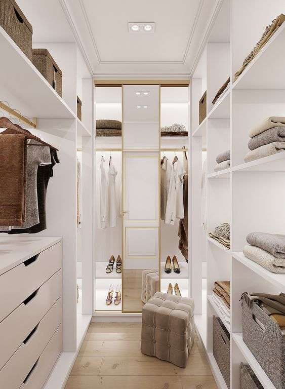 Walk in Closet Minimalis Mewah