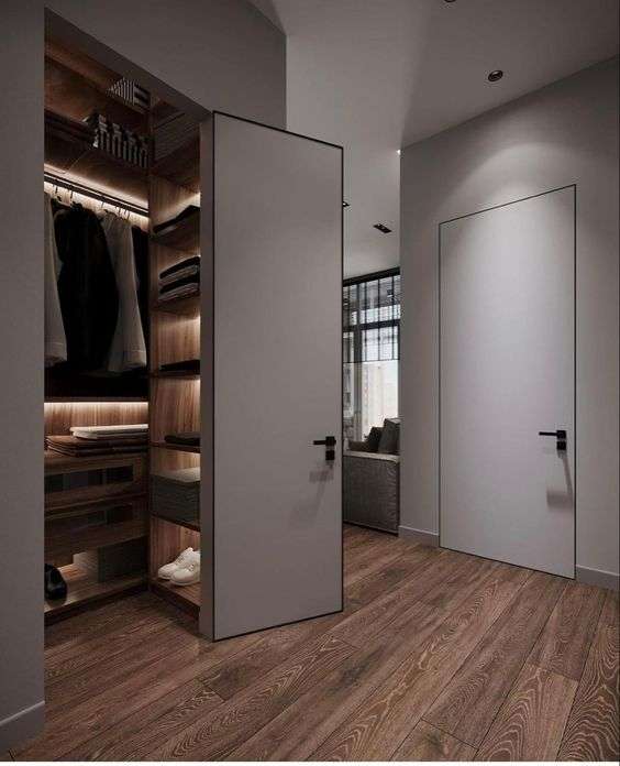 Walk in Closet Minimalis Mewah