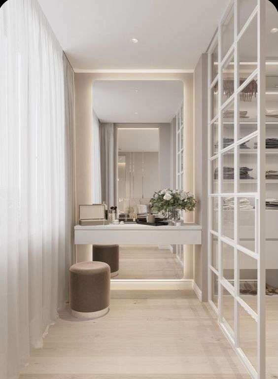 Walk in Closet Minimalis Mewah