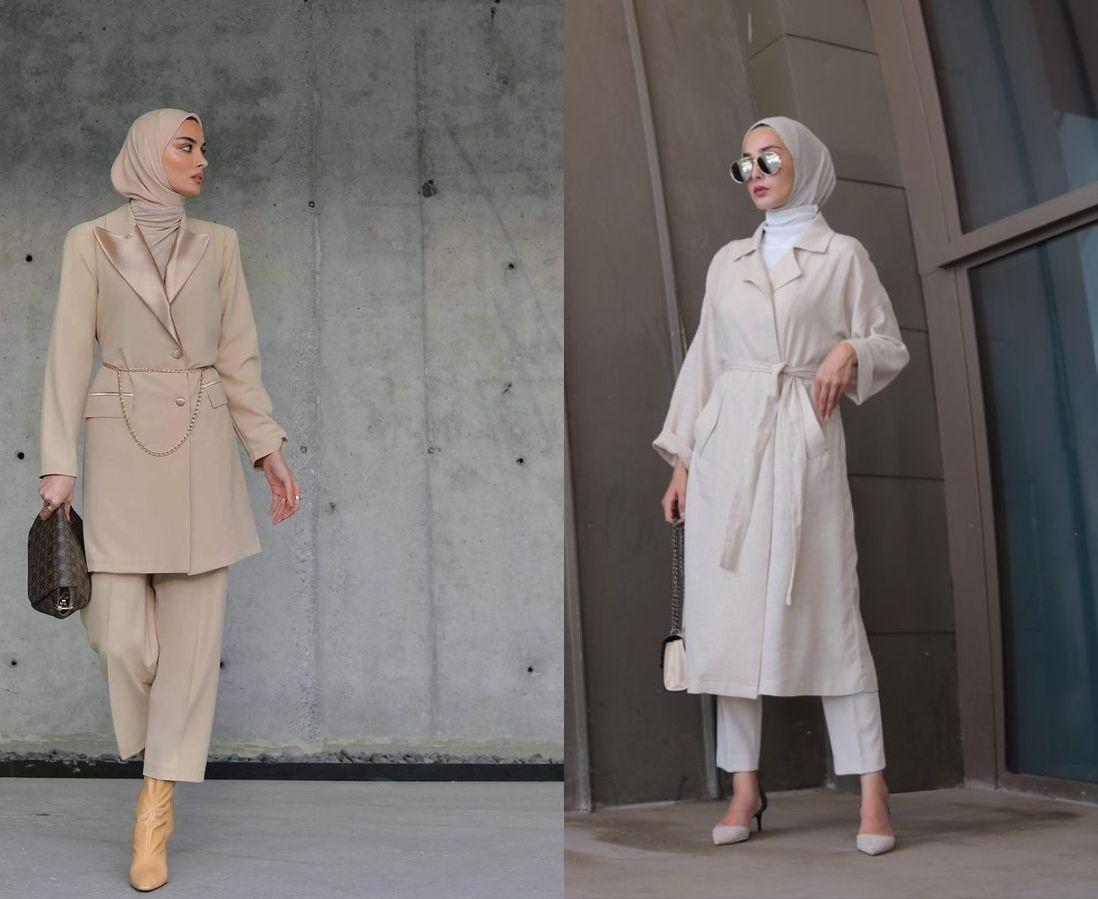 Ide Outfit Kerja Hijab buat WAnita 40-an - Classy and Confident
