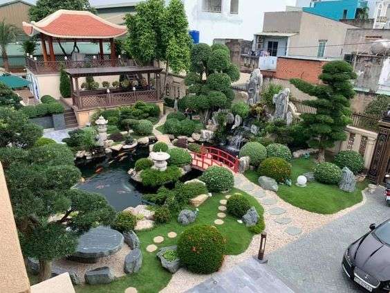 Inspirasi Taman Bonsai Depan Rumah