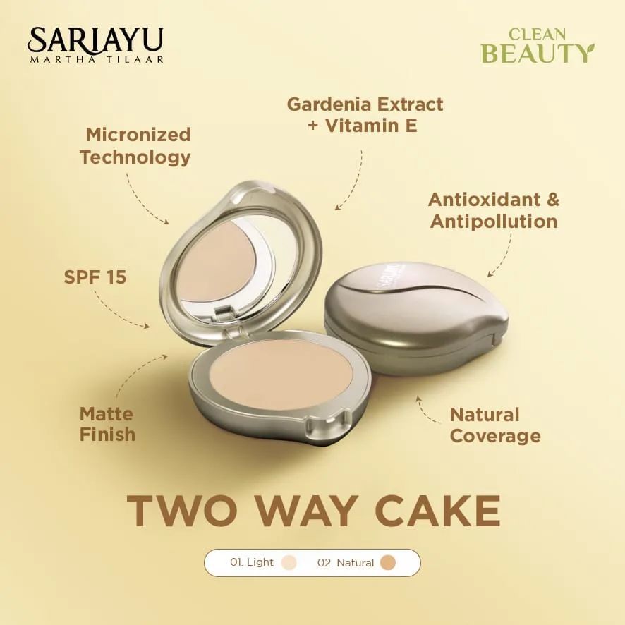 Rekomendasi Bedak Two Way Cake - Sariayu Two Way Cake