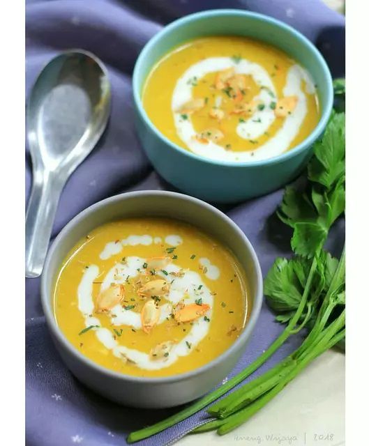 Resep Pumpkin Soup