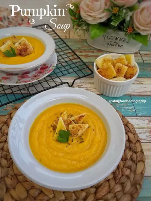 Resep Pumpkin Soup