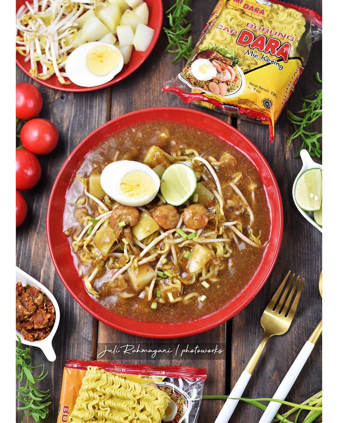 Resep Mie Rebus Medan Kuah Kental