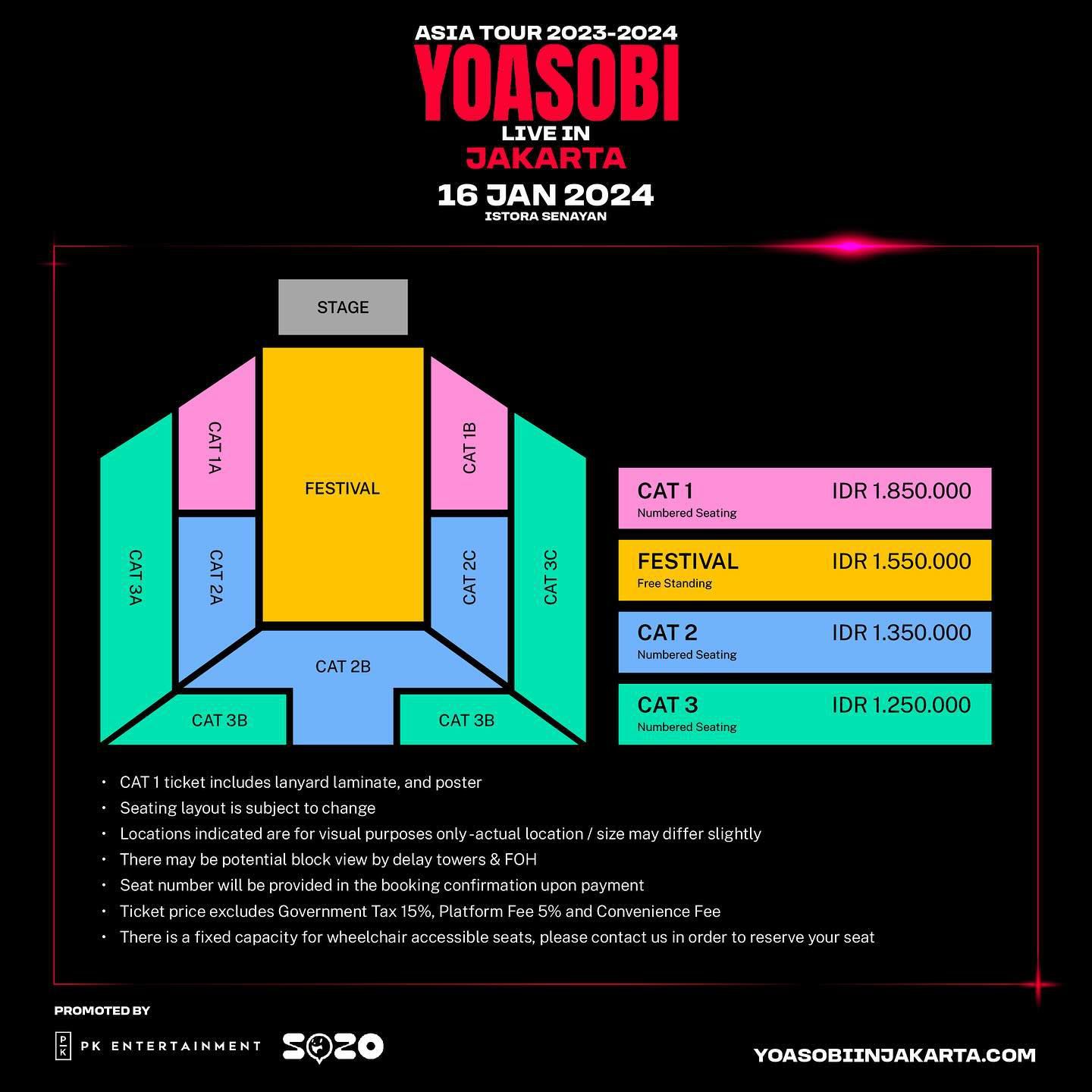 Tiket Yoasobi