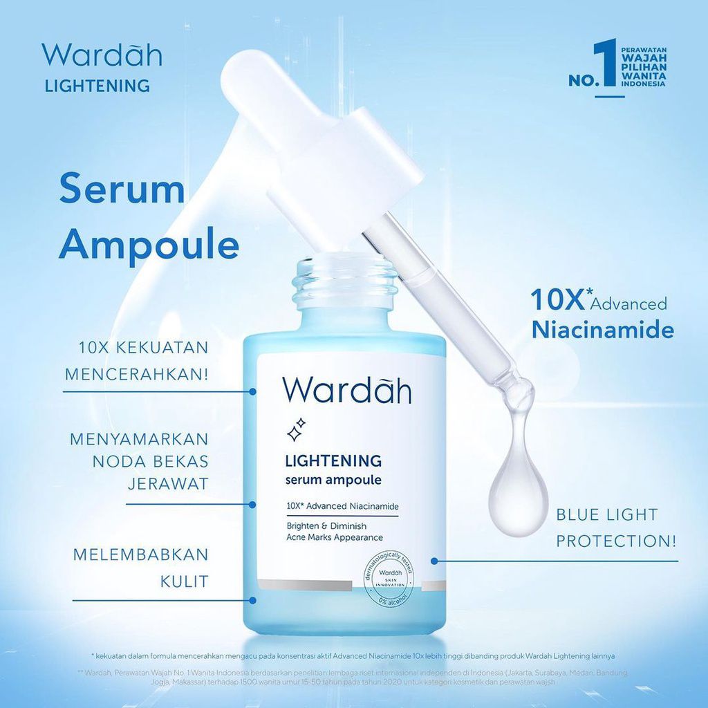 Serum Anti Aging Selain Retinol - Wardah Lightening Serum Ampoule